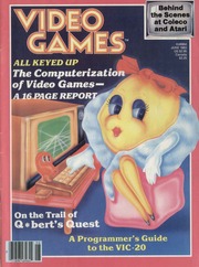 Video Games Magazine Vol 1 No 9 June 1983 - summer gaming issue